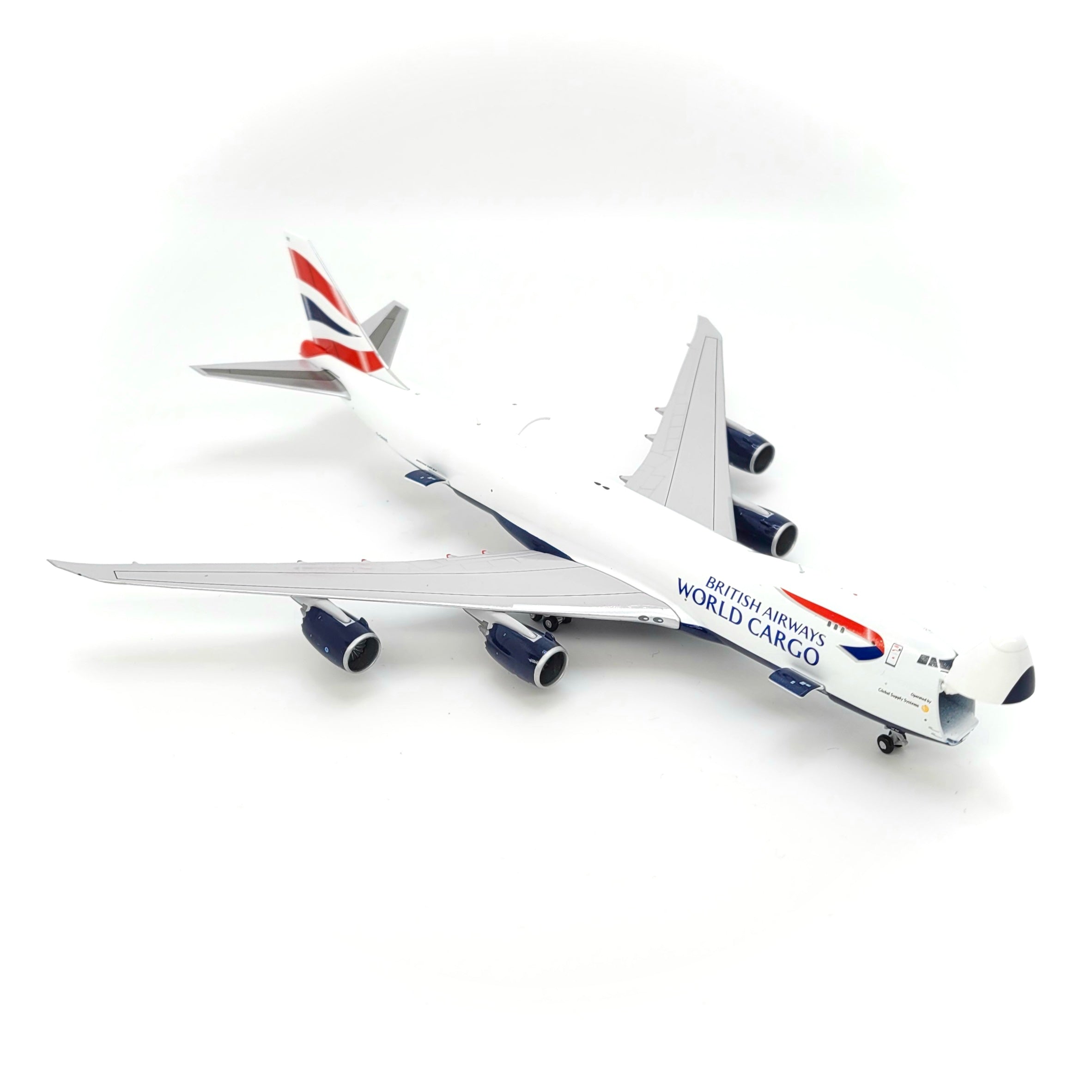 1/400 British Airways World Cargo Boeing 747-8F Interactive Series